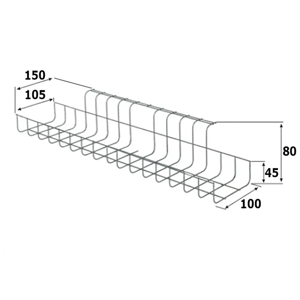 Dibujo técnico: Bandeja portacables – modelo Trad