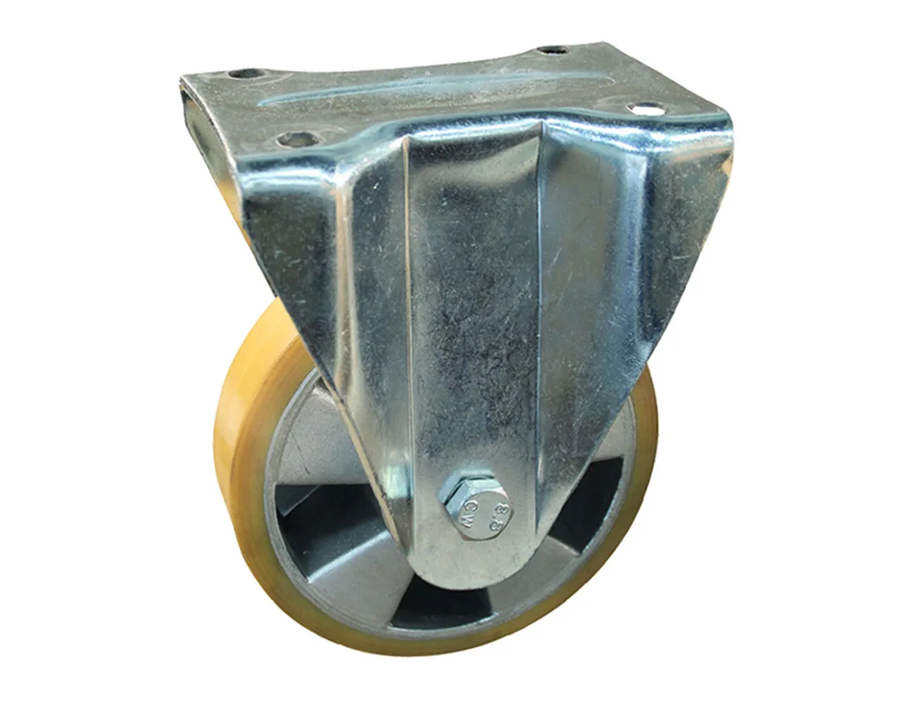 Rueda de carga pesada PU fija - Llanta de aluminio – Rueda de carga pesada PU - Llanta de aluminio - carga max. 800kg