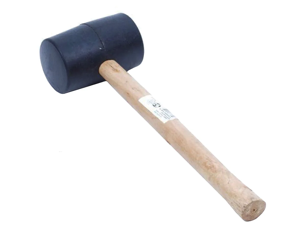 Martillo de goma con mango de madera – Herramientas