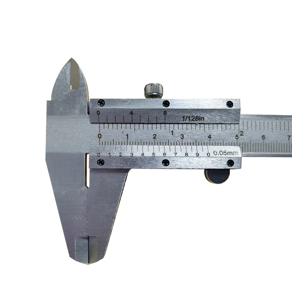 Calibrador analógico de acero inoxidable 0-150mm imagen 2