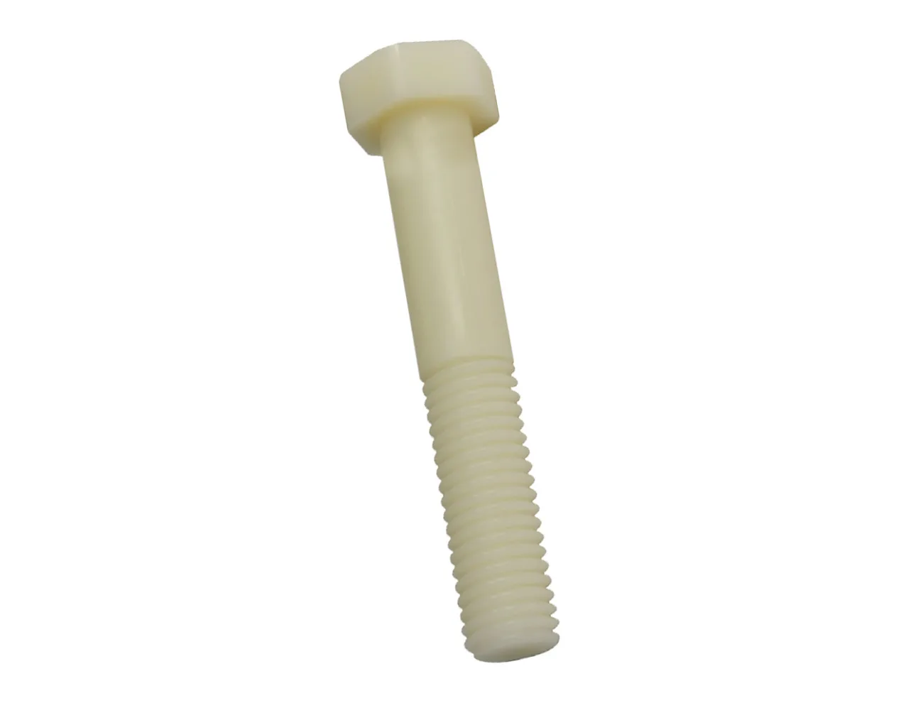 Tornillo hexagonal de plástico con rosca parcial - DIN 931 – Tornillos y pernos de plástico