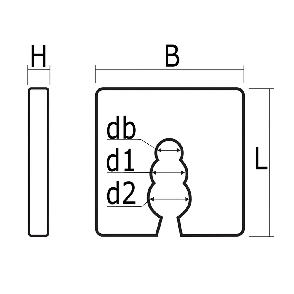 Dibujo técnico: Calzos