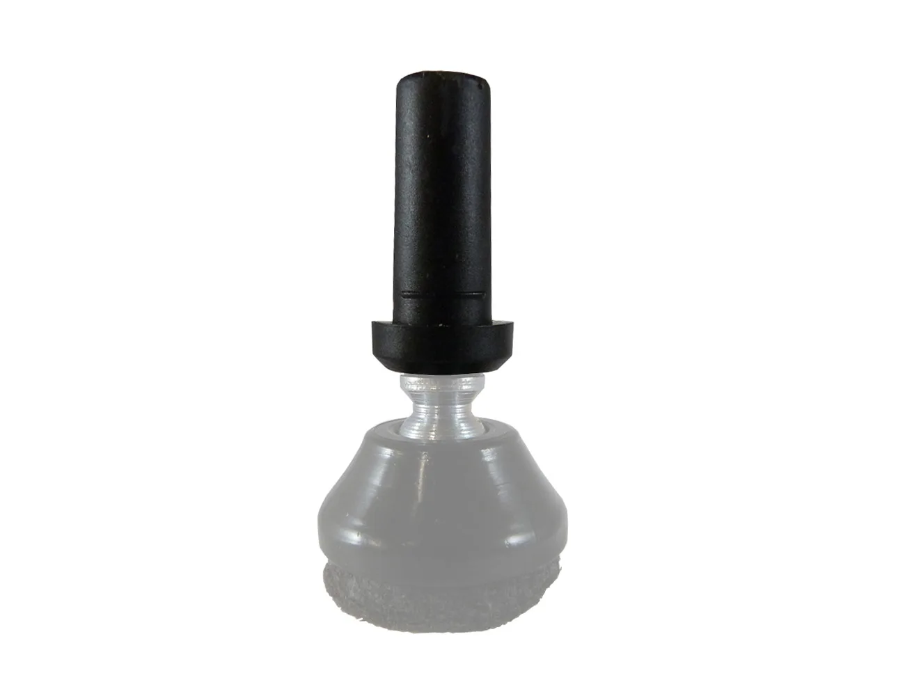 Casquillo de montaje – Nivelador articulado con base de fieltro y casquillo de fijación