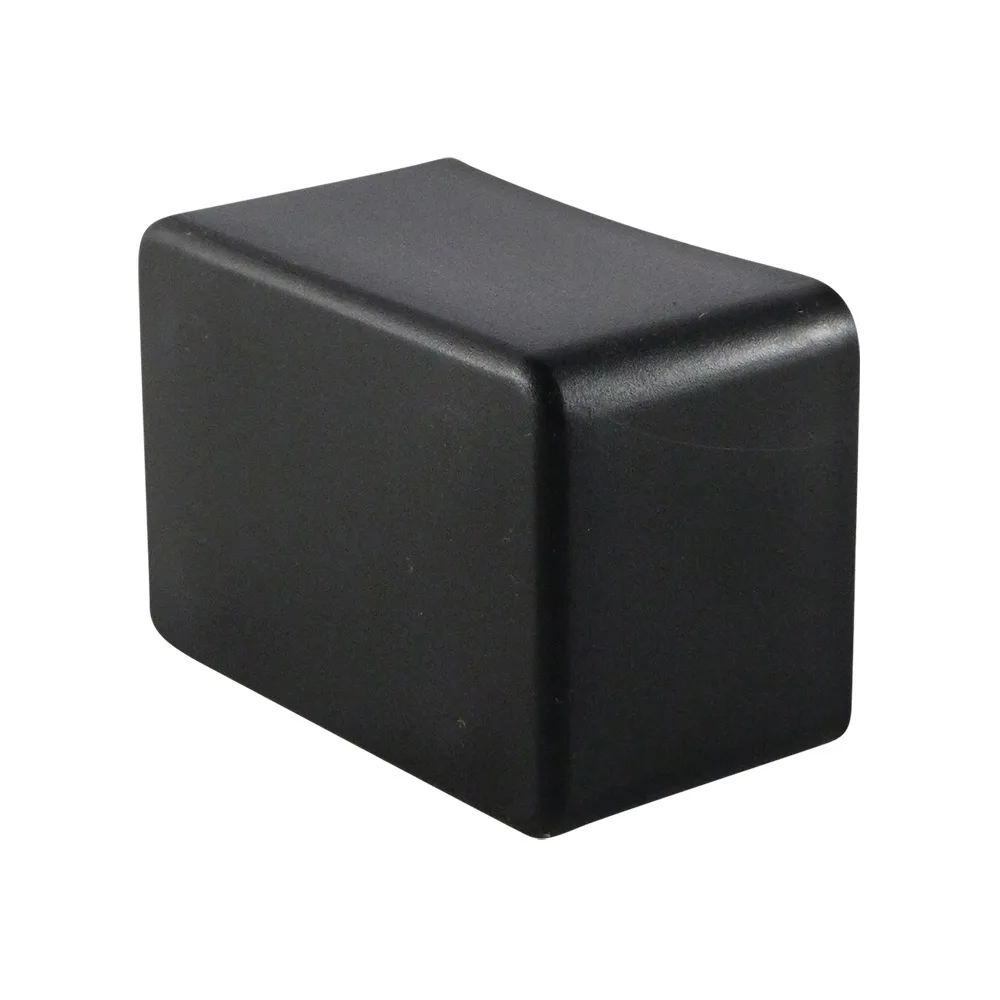 Tapón envolvente rectangular PE 30x15mm - Negro imagen 2