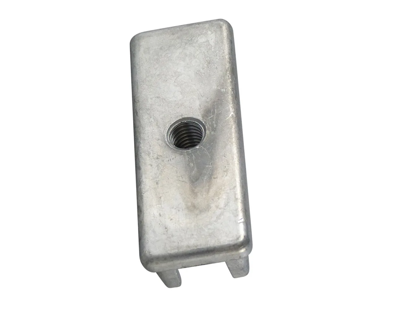 Contera rectangular de zinc inyectado – Conteras rectangulares roscadas