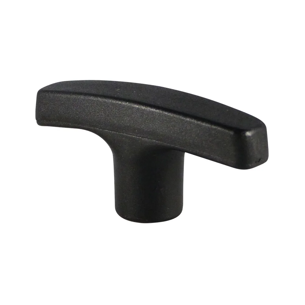 Empuñadura en T PA-GF 72mm - casquillo roscado - M10 - Negro imagen 3