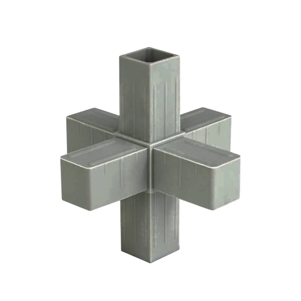 Conector tubular de una sola pieza modelo 3D6 - conector estrella