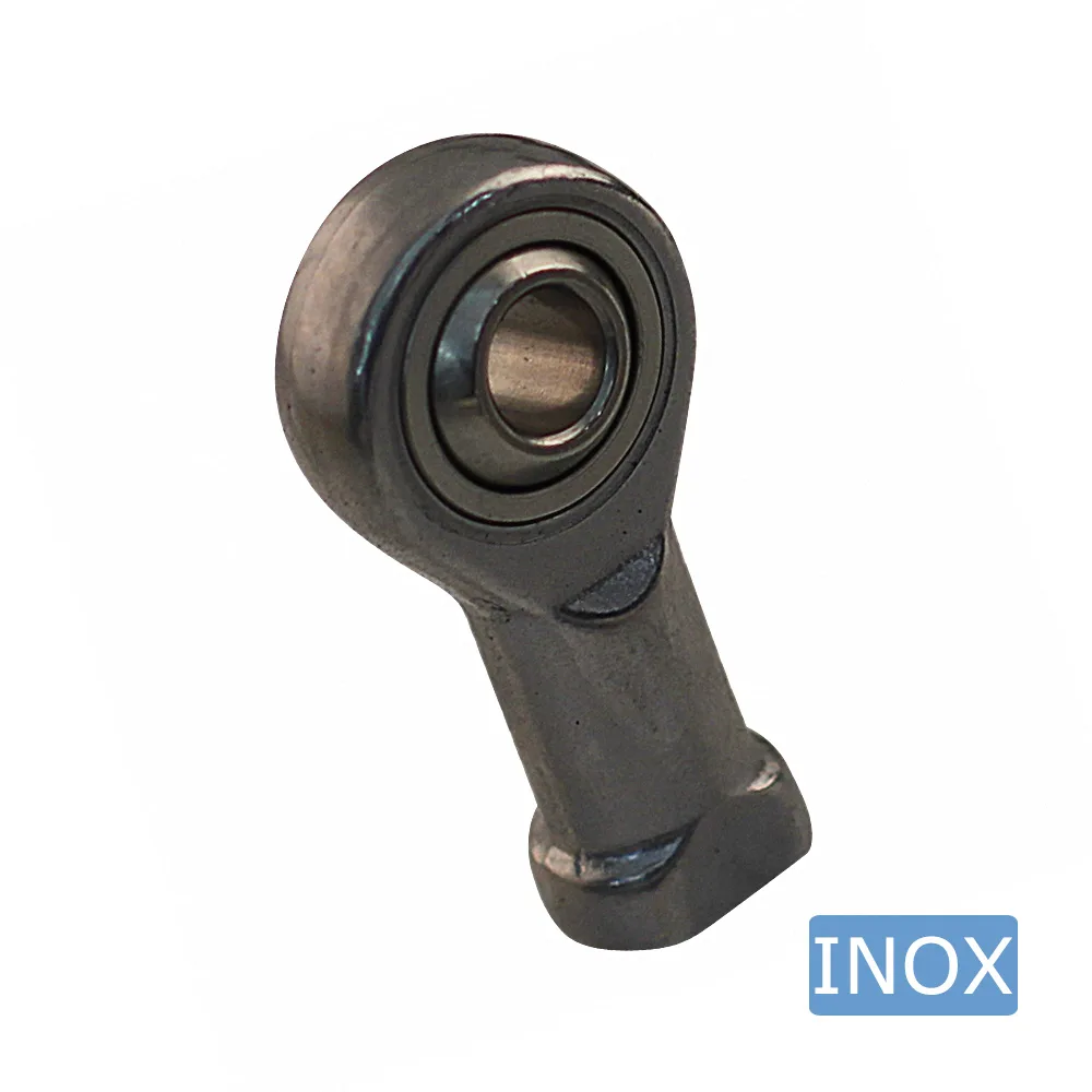 Cabeza de rótula rosca hembra - acero inoxidable