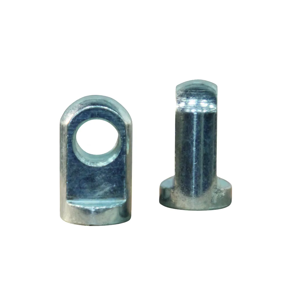 Rótula de ojo con clip de seguridad Ø6mm - M5 - A=16mm - AU16 - Acero galvanizado imagen 2