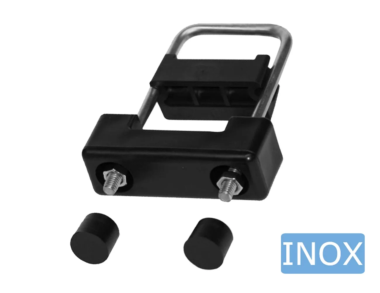 Perno cuadrado en U de acero inoxidable - doble malla - 3 – Pernos en U para paneles de mallas