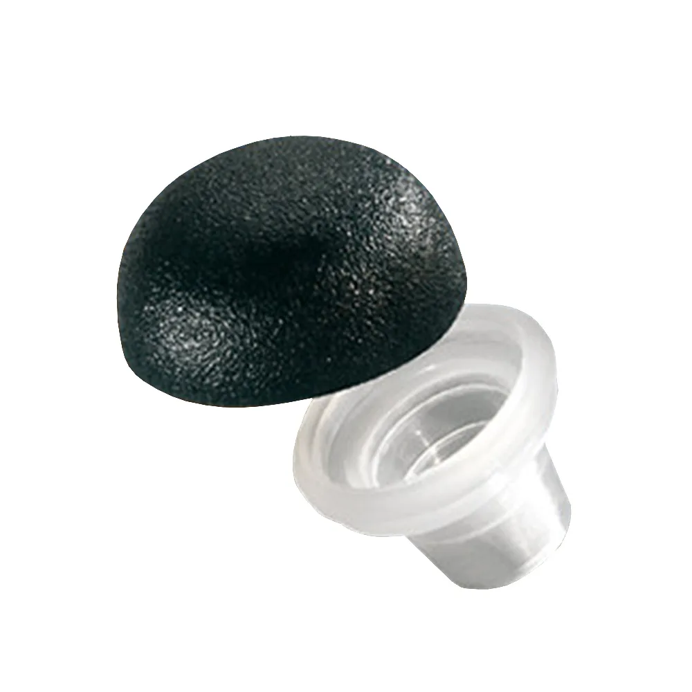 Tapón para tornillos con arandela y casquillo de centrado PE-LD - Ø6.0-14.5mm - H=7.0mm - M5-M6 - Blanco