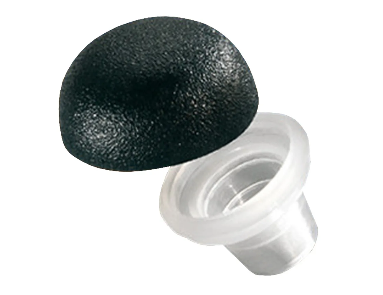 Tapón para tornillos - 2 piezas - abombado con casquillo – Tapones para tornillos - 2 piezas