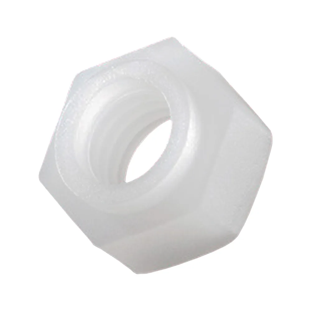 Tuerca hexagonal autoblocante - plástico