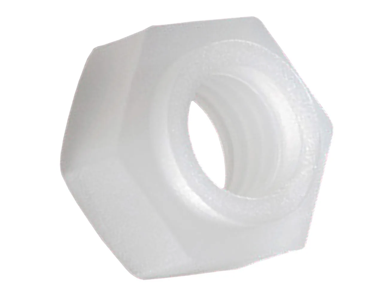 Tuerca hexagonal autoblocante - plástico – Tuercas