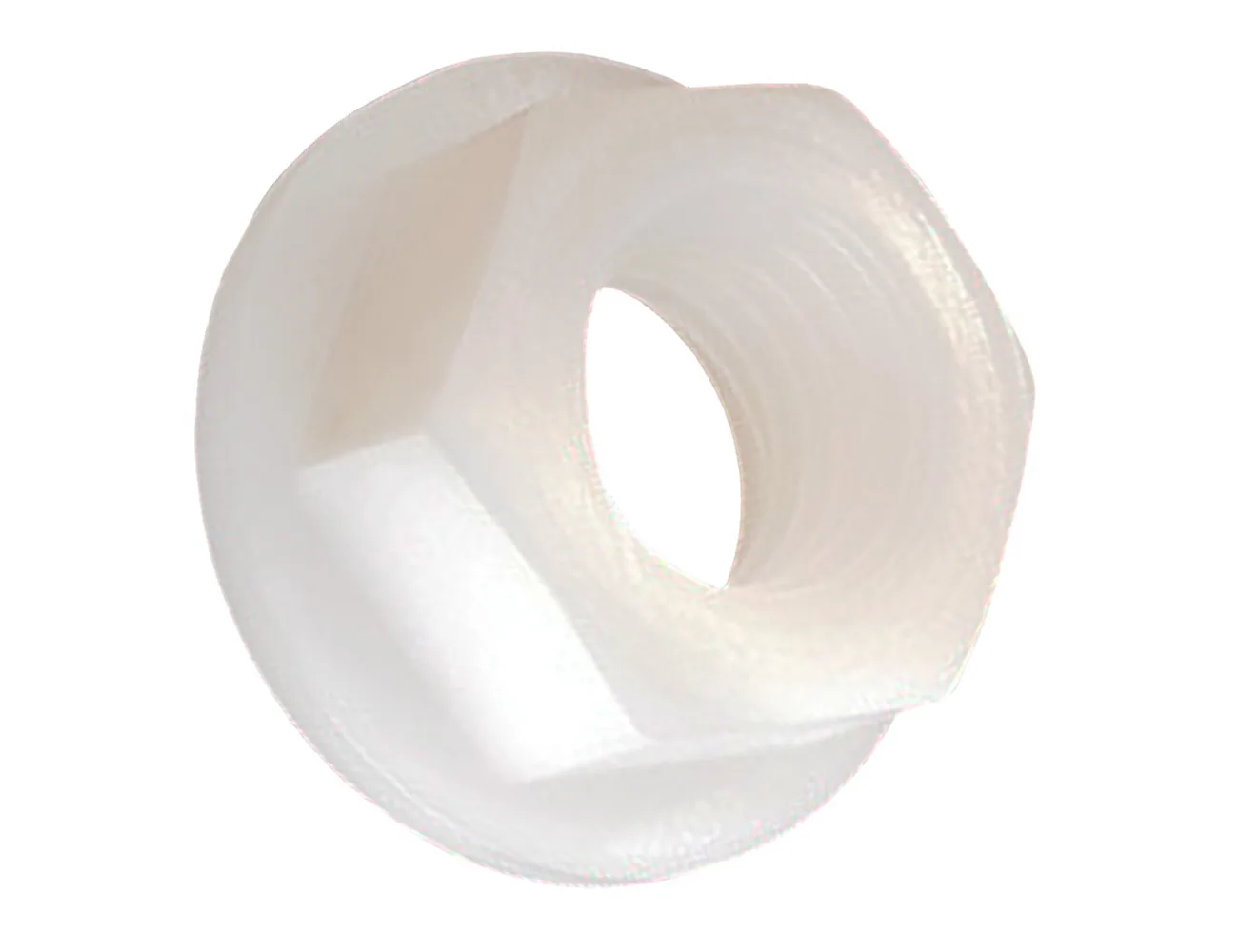 Tuerca de brida hexagonal - Plástico – Tuercas
