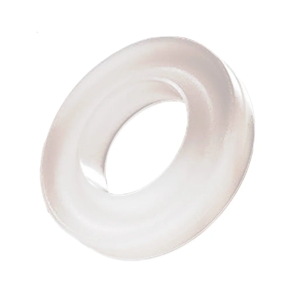 Arandela de seguridad doble con reborde PA - Ø12.7x3.8mm - M6 - Natural