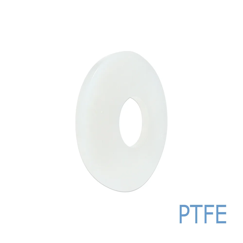 Arandela plana de teflón PTFE Ø12.0x1.0 - perforación Ø4.3mm - DIN125 - M4 - Blanco imagen 2