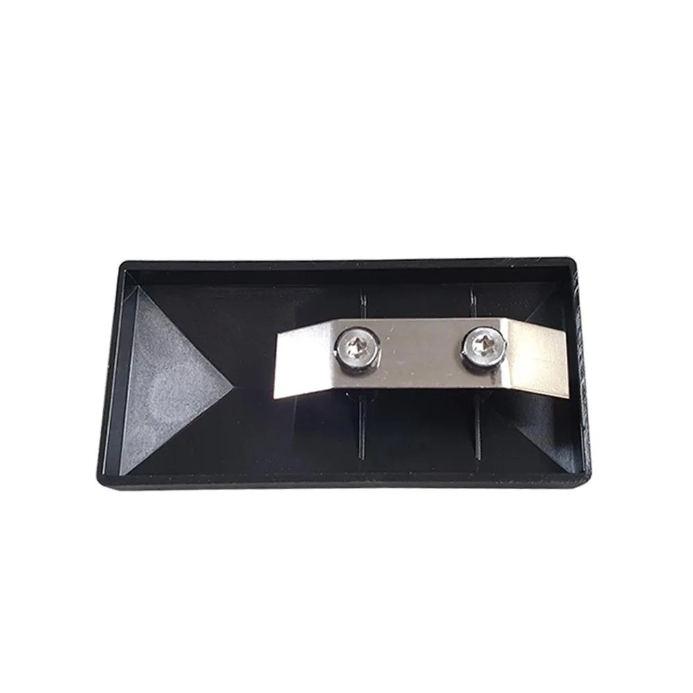 Tapón remate con resorte de sujeción cuadrado/rectangular envolvente PA 60x40mm - Negro intenso imagen 3