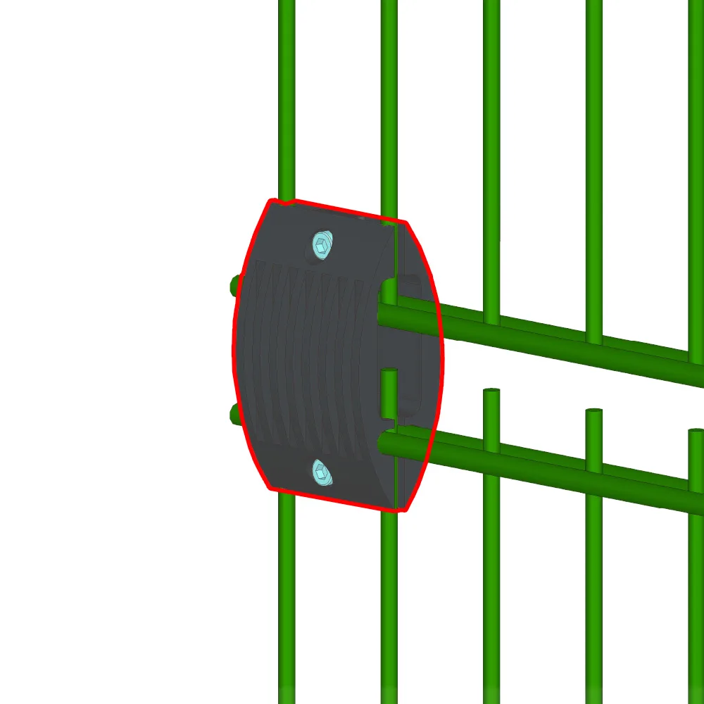 Conector para paneles de malla - plástico