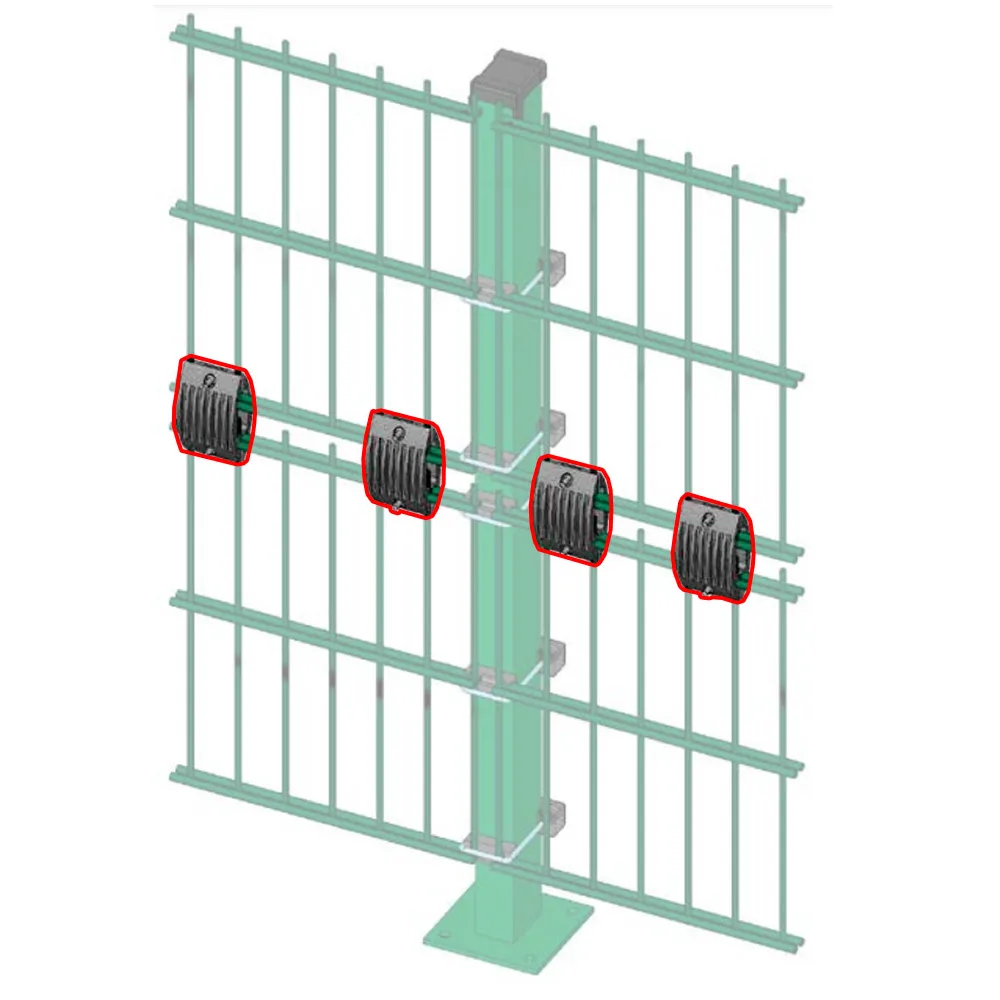 Conector para paneles de malla - plástico