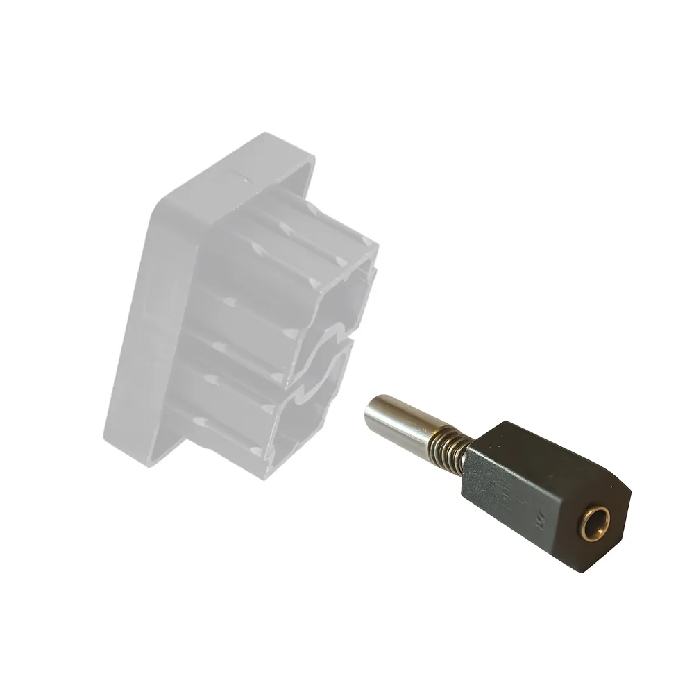 Pasador de resorte para conectores ciegos PA- Acero inoxidable A2 (AISI 304) - Negro intenso