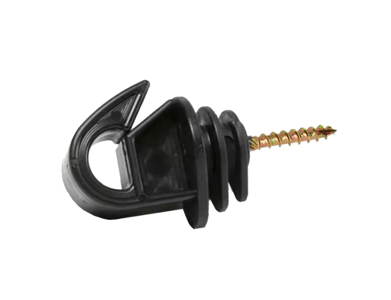 Aislador de tornillo con gancho – Cercado eléctrico