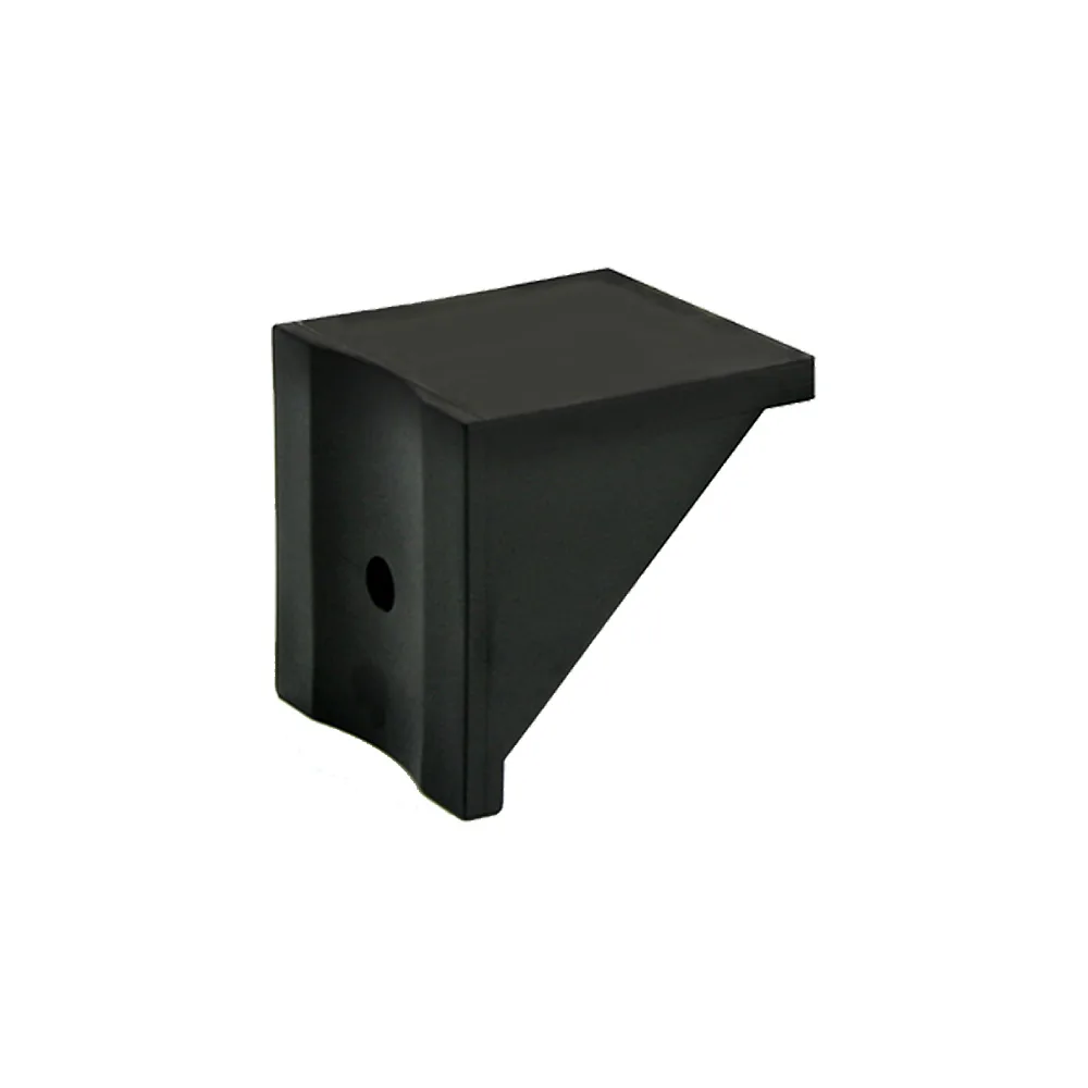 Escuadra de soporte para placa de hormigón PP - Negro