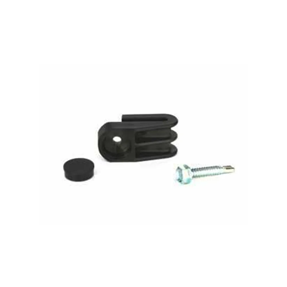 Clip para paneles doble PA - universal - sin tornillo autorroscante - Negro intenso imagen 2