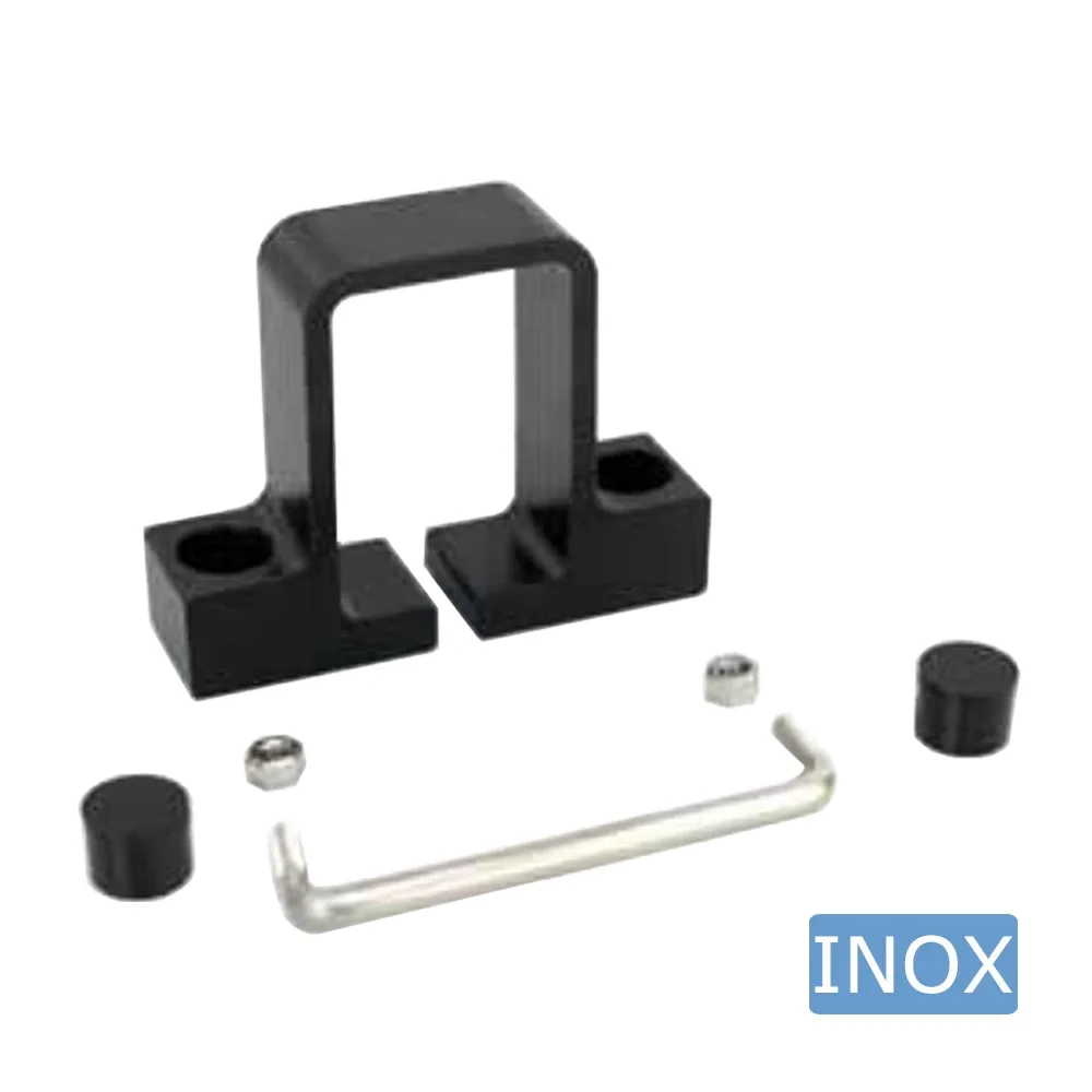 Abrazadera de plástico con cierre de acero inoxidable - 1