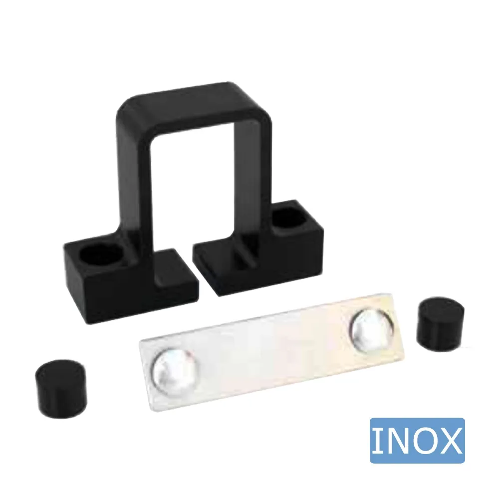 Abrazadera de plástico Ø60mm - banda de cierre - Negro intenso