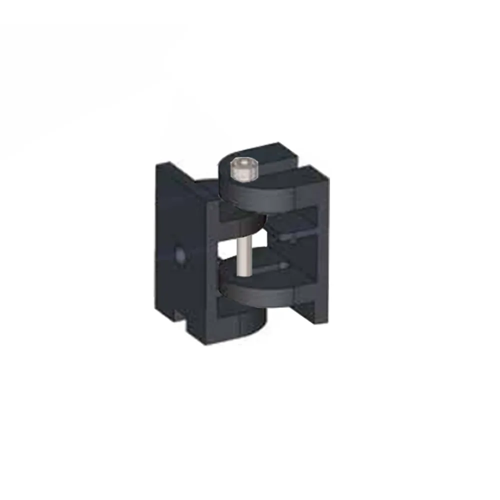 Bisagra para conectores de valla plano