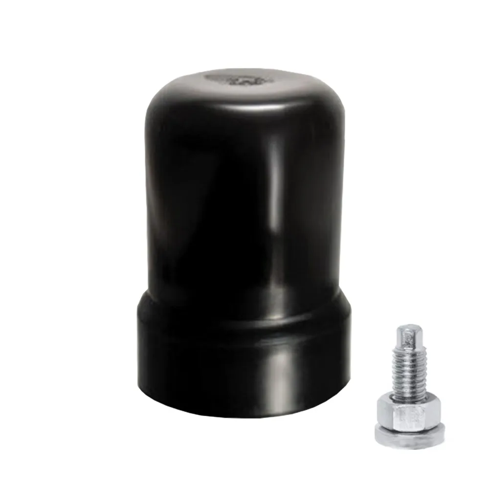 Capuchón para tuerca especial PE-LD M12 - SW 19 - H=13mm - arandela 29mm - Negro