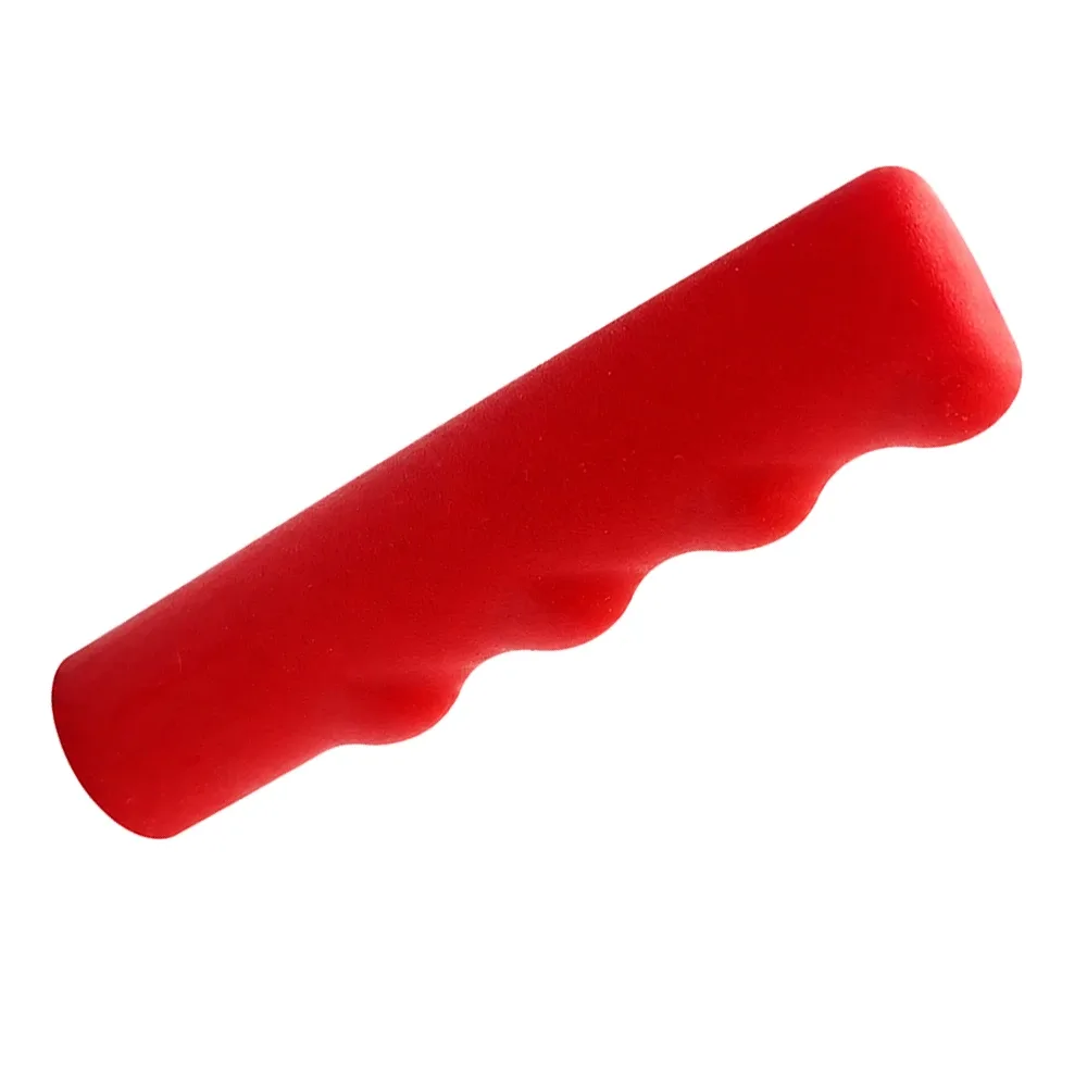 Empuñadura con agarre para dedos PVC - moldeado por inyección - Ø25-26x112mm - Rojo imagen 2