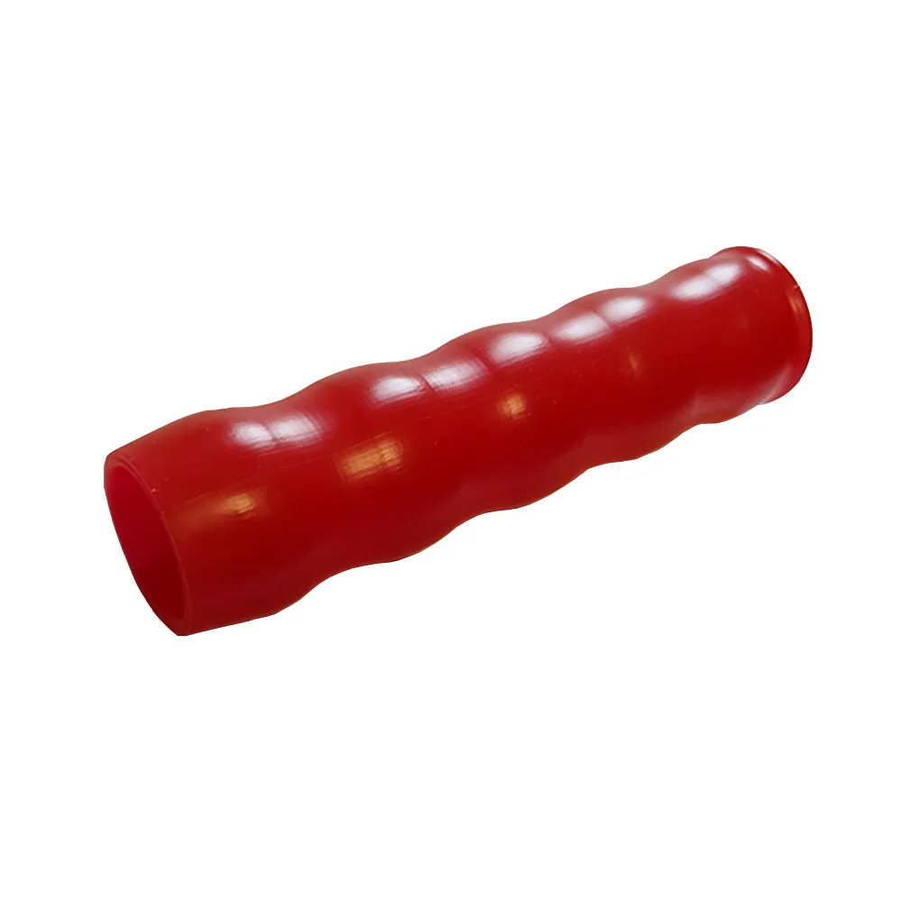 Empuñadura estriada PVC Ø25mm - L=117mm - moldeado por inyección - Rojo
