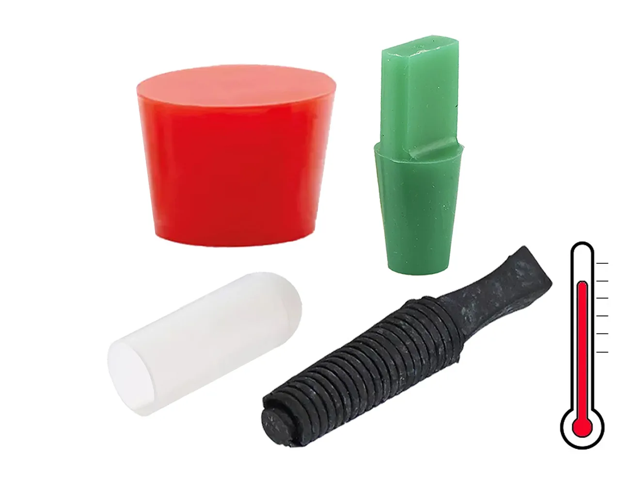 Tapones para altas temperaturas – Enmascaramiento, tapones y capuchones