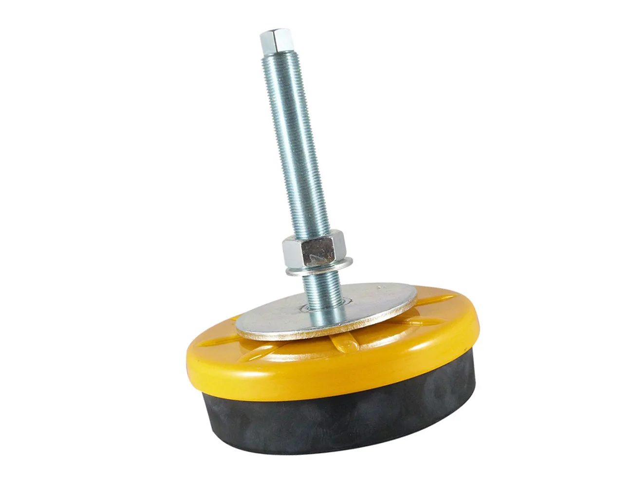 Pies niveladores - altura ajustable – Soportes antivibratorios, topes de goma y casquillos