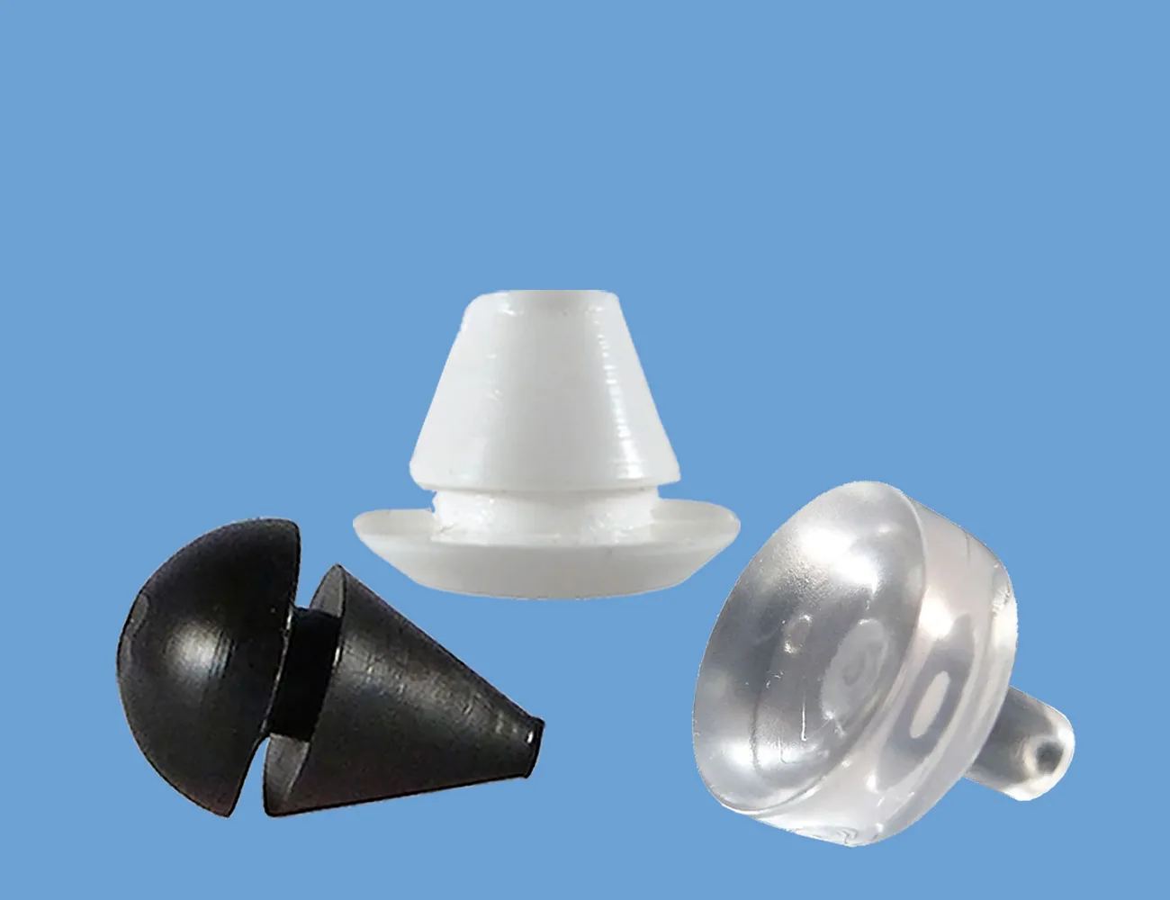 Topes y soportes para vidrio – Productos