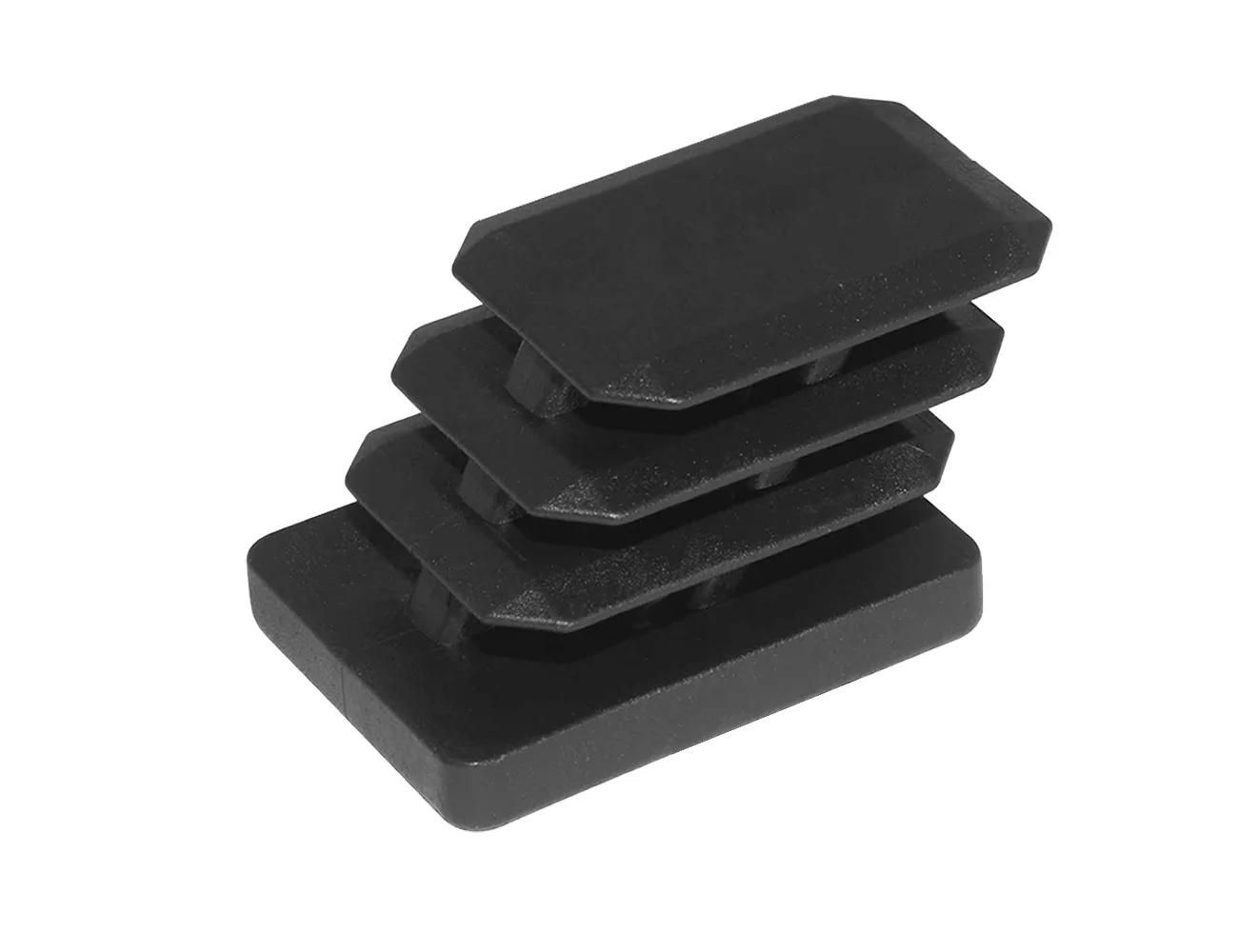 Contera rectangular inclinada 15° a 30°grados – Conteras para tubos rectangulares