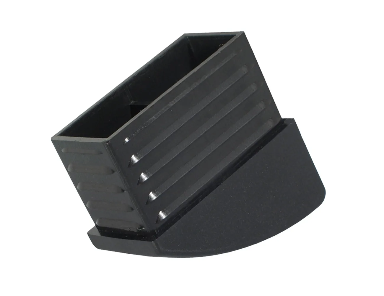 Contera rectangular con base redondeada – Conteras para tubos rectangulares