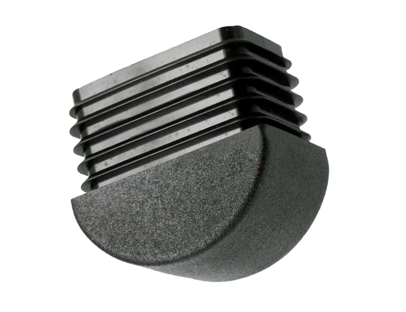 Contera rectangular con base curva – Conteras para tubos rectangulares