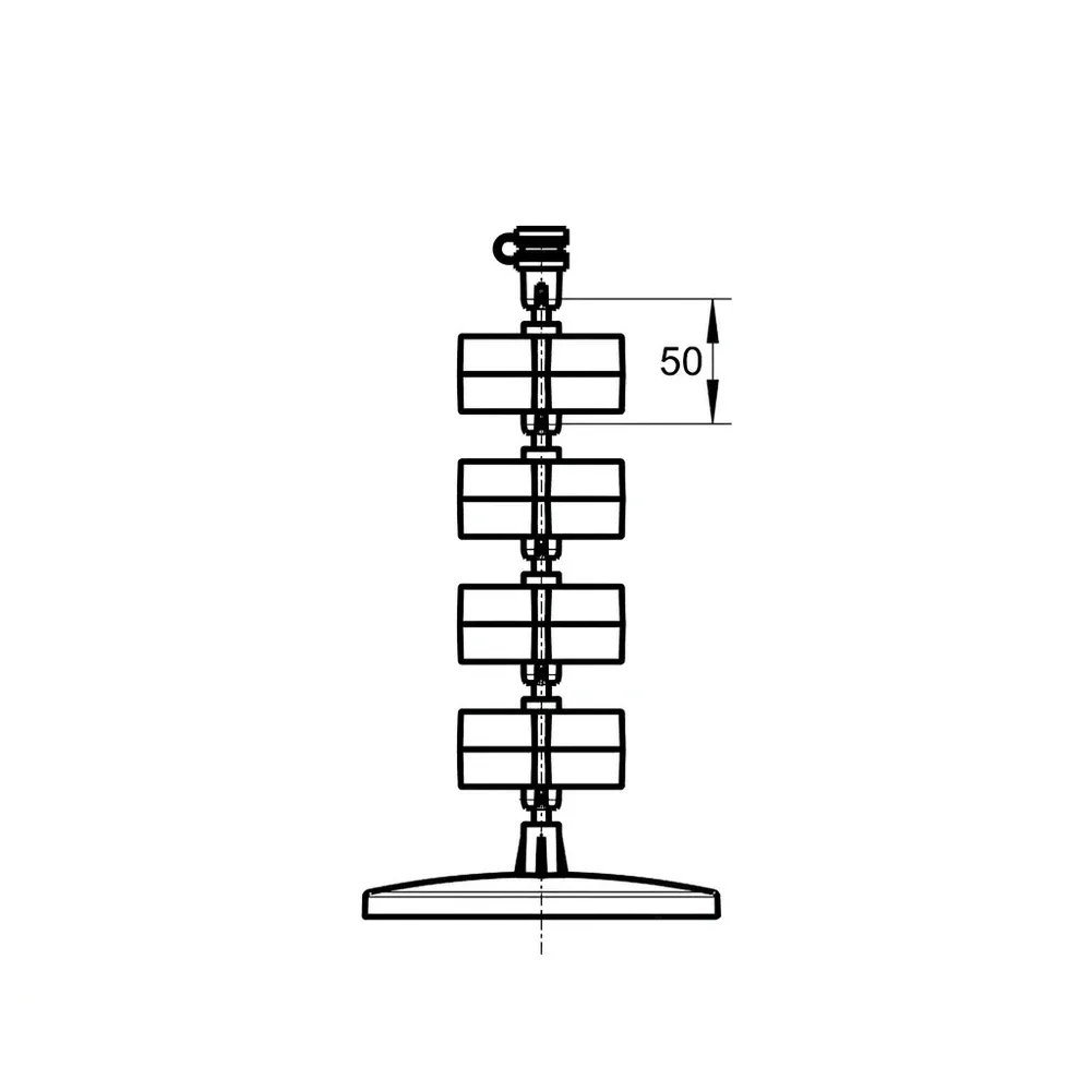 Dibujo técnico: Segmentos sueltos - redondos - Kaba
