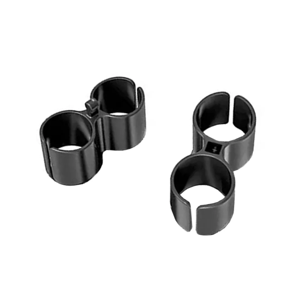 Extensión de manguera pasacables modelo '8' - PP - segmento suelto +/- 44mm - Aluminio blanco