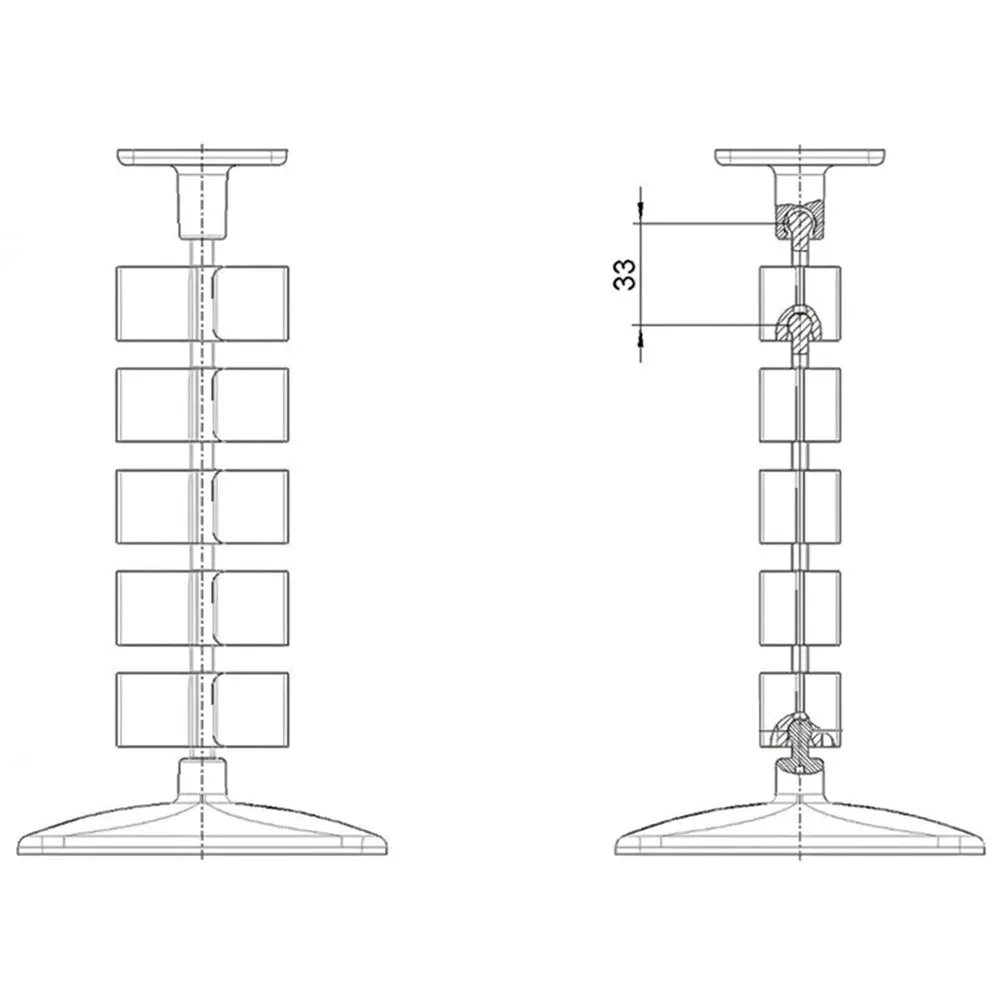 Dibujo técnico: Segmentos sueltos - Kuba 1