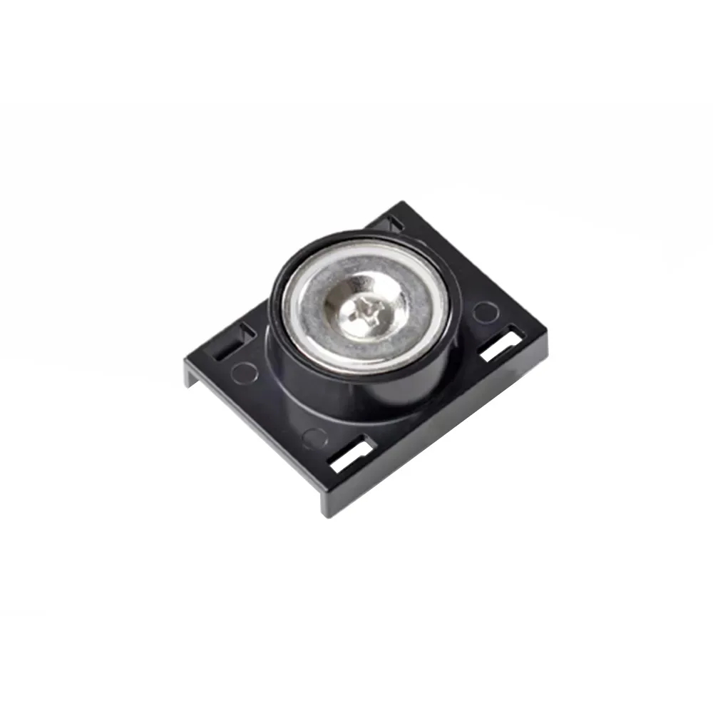 Clip magnético para organizador de cables rectangular PP - Blanco