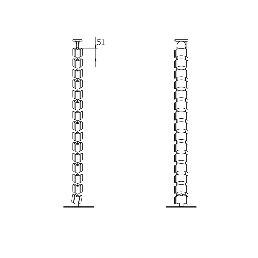 Dibujo técnico: Segmentos sueltos - Spine