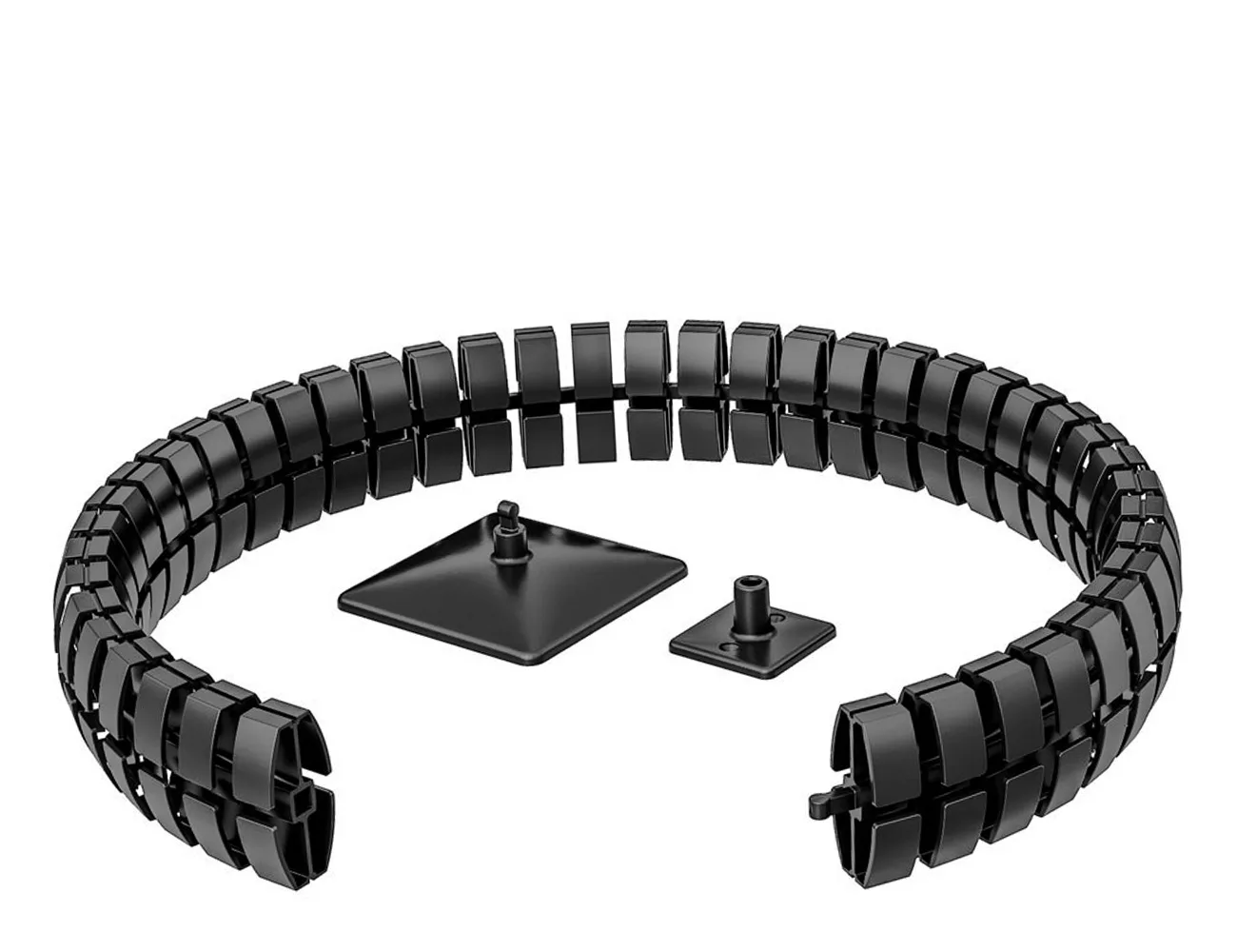 Pasacables convexo - modelo Kuba 2 – Organizadores y guías para cables