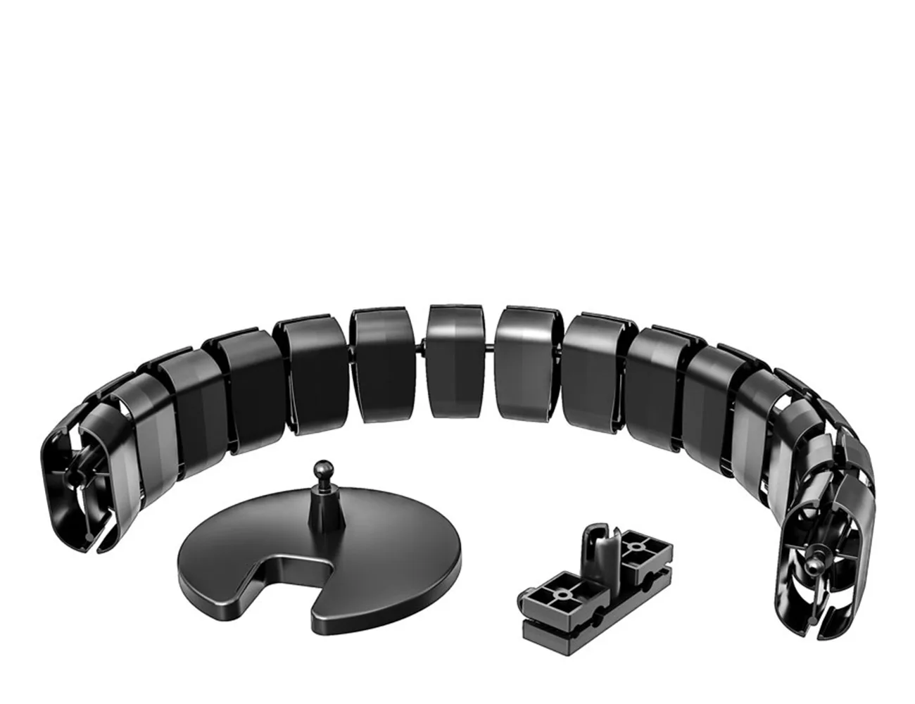 Pasacables ovalado - modelo Kaba – Organizadores y guías para cables