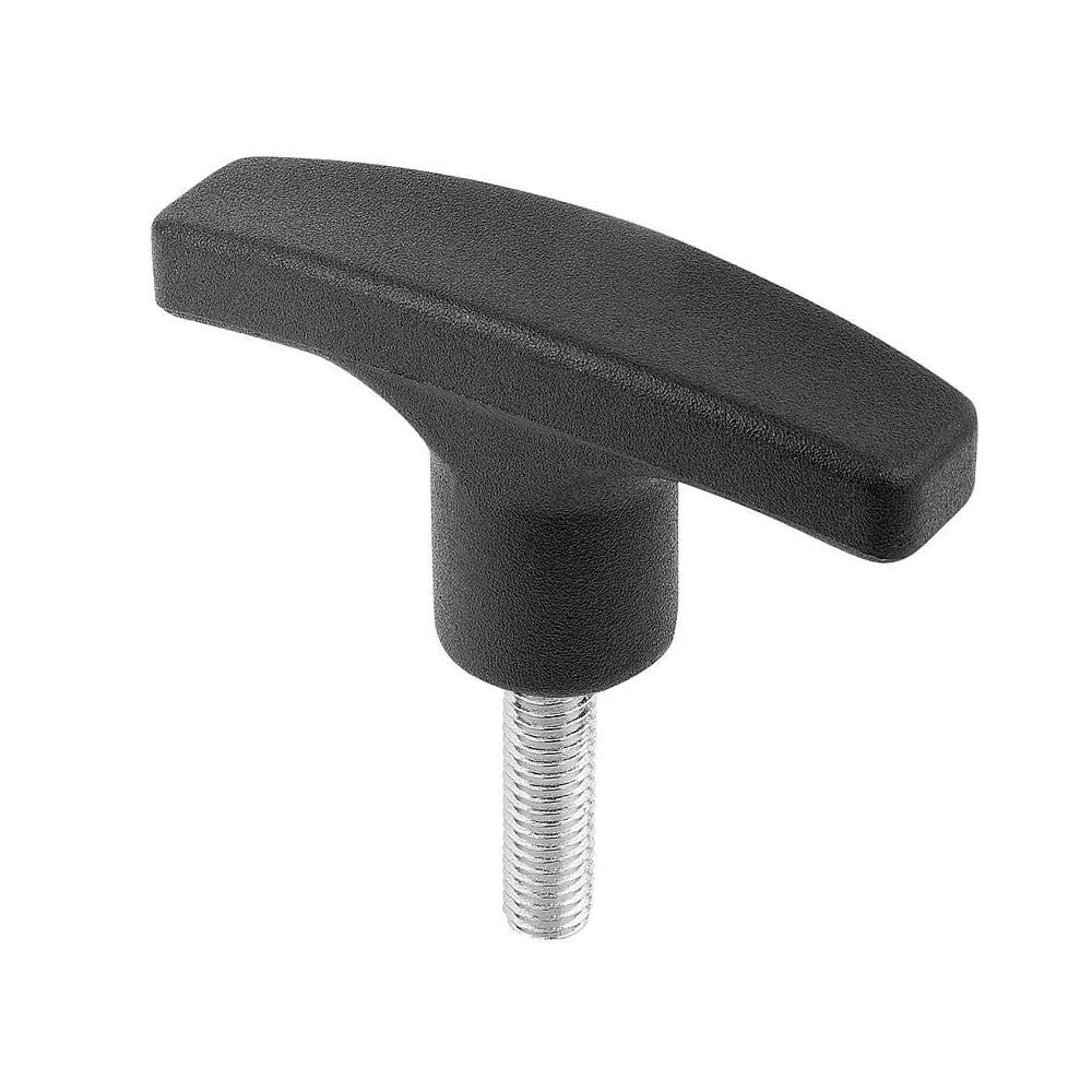 Mango en T - 72mm - M10x30mm - Negro