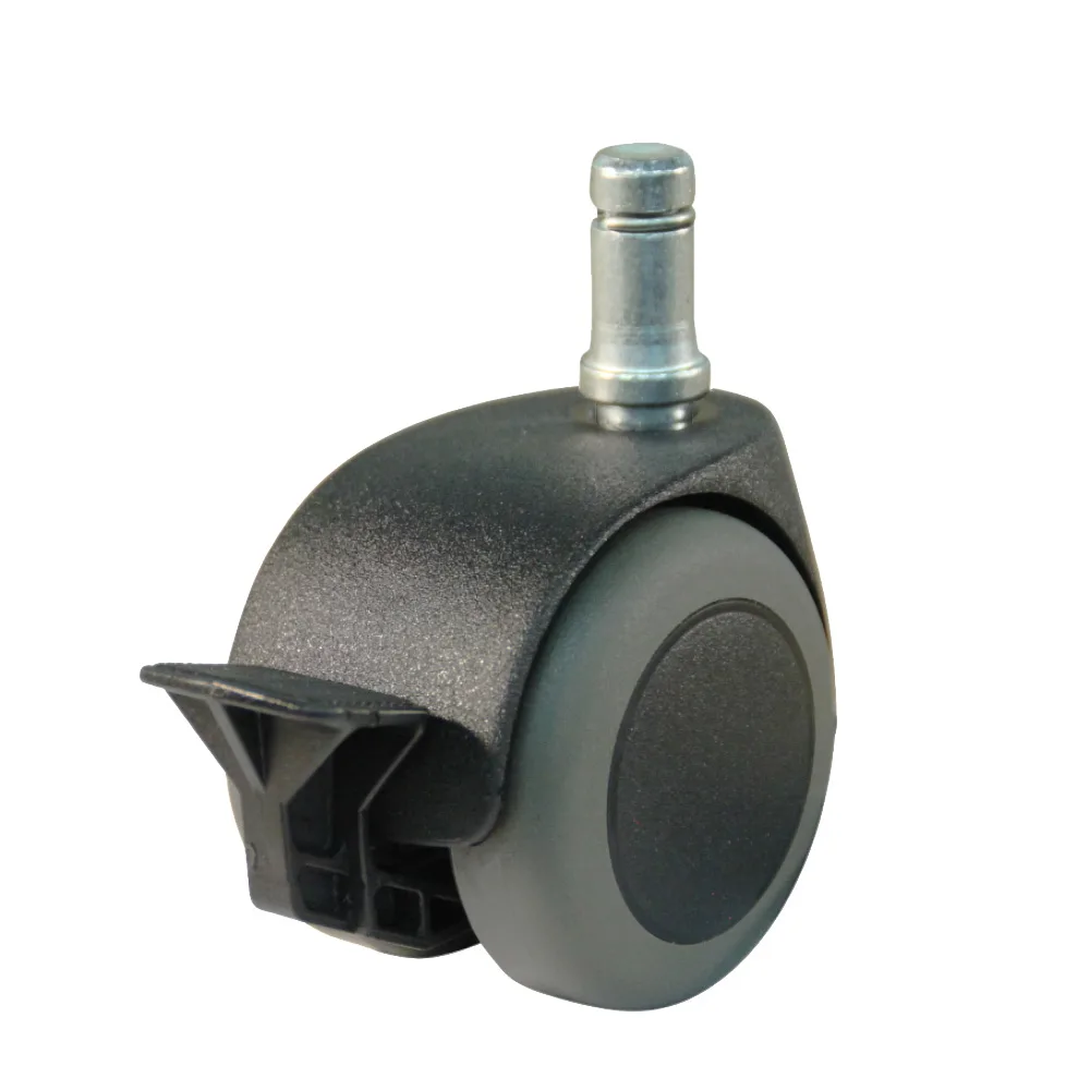 Rueda doble de mueble PU - 1 - Ø50
