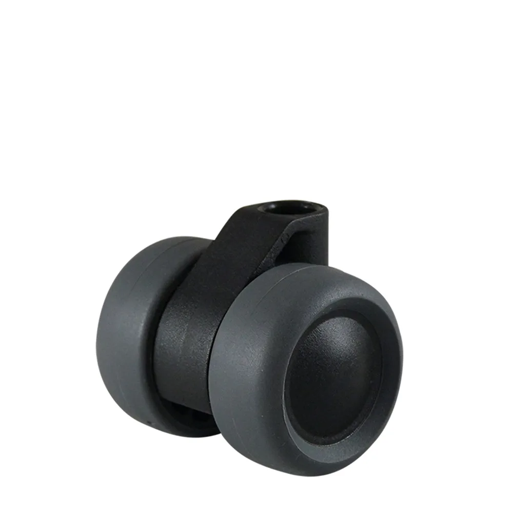Rueda doble de mueble PU - Ø40